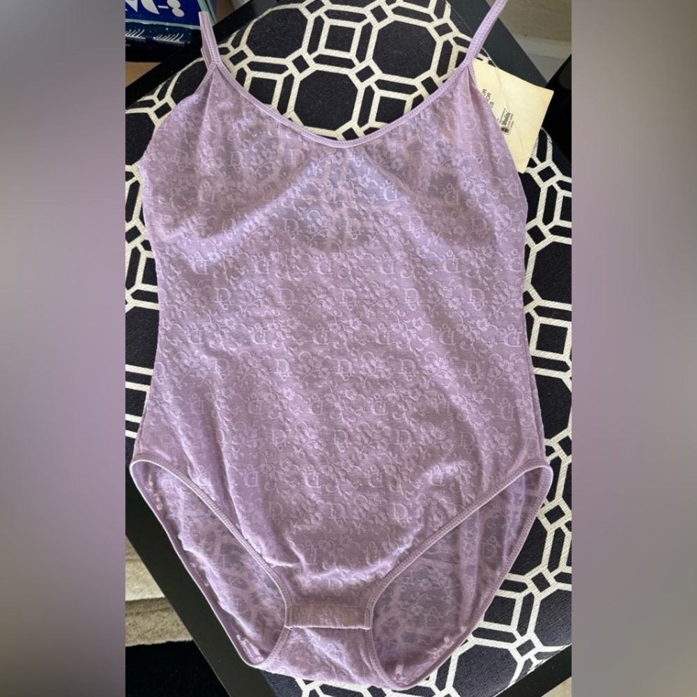 NWT DIOR Vintage โ D I O Rโ All Over Lace Bodysuit - Picture 1 of 13